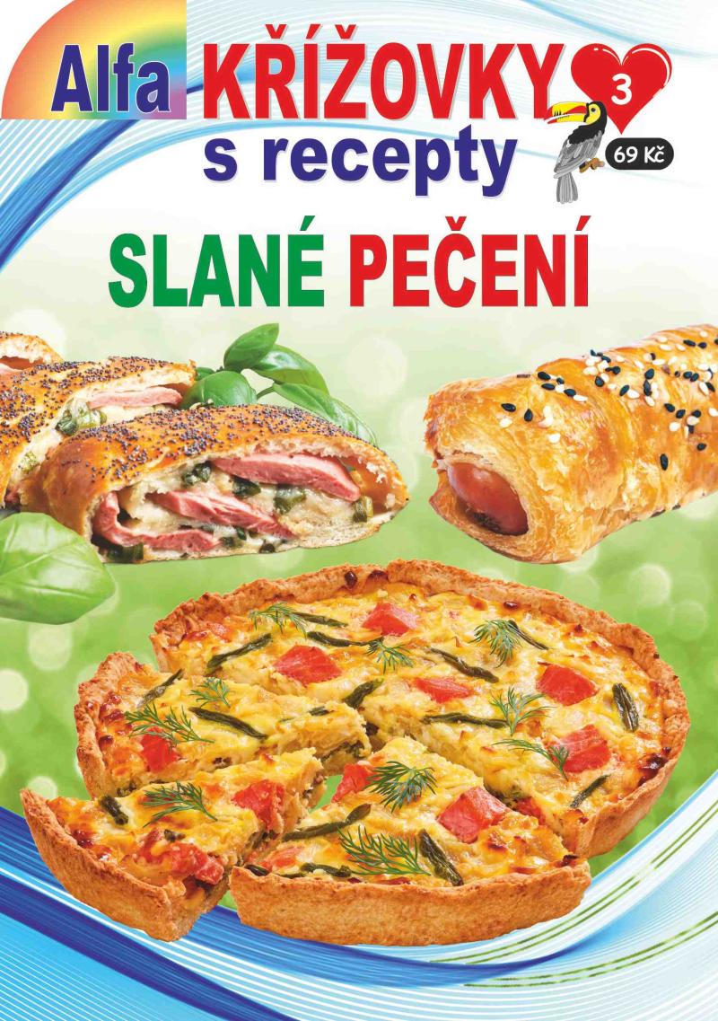 Obrázok Křížovky s recepty 3/2025 - Slané pečení