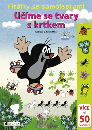 Obrázok Učíme se tvary s krtkem – se samolepkami