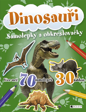 Obrázok DINOSAUŘI – samolepky a obkreslovačky