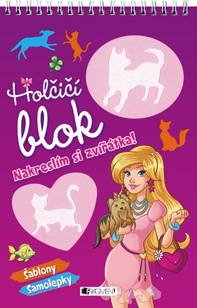 Obrázok Holčičí blok – Nakreslím si zvířátka!