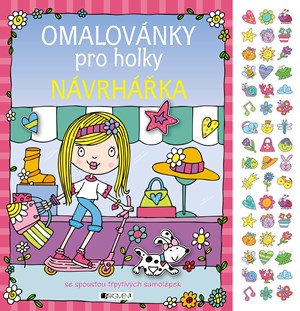 Obrázok Omalovánky pro holky – Návrhářka