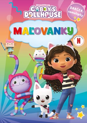 Obrázok Gabikin kúzelný domček - Maľovanky so samolepkami 