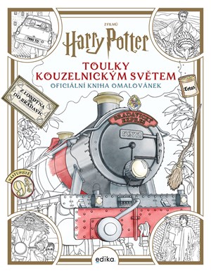 Obrázok Harry Potter: Toulky kouzelnickým světem - oficiální kniha omalovánek