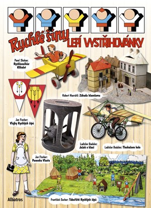 Obrázok Vystřihovánky - Rychlé šípy lepí vystřihovánky