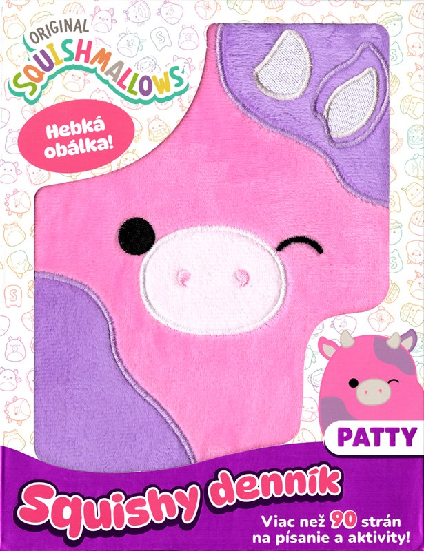 Obrazok Squishmallows - Squishy denník - Patty