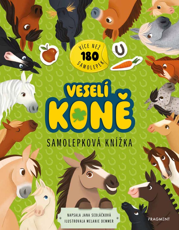 Obrazok Samolepková knížka – Veselí koně