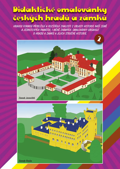 Obrázok Didaktické omalovánky českých hradů a zámků 2