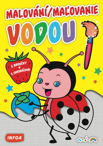 Obrázok Malování vodou s broučky / Maľovanie vodou s chrobáčikmi