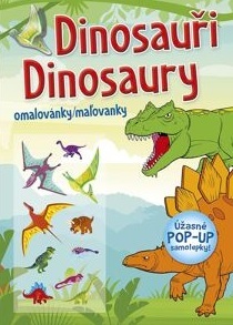 Obrázok Omalovánky / Maľovanky - Dinosauři / Dinosaury