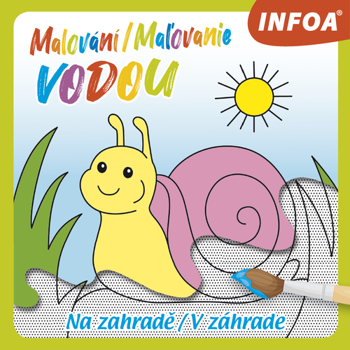 Obrázok Malování / Maľovanie vodou - Na zahradě / V záhrade