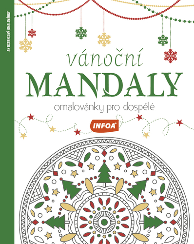 Obrázok Vánoční mandaly - Omalovánky pro dospělé