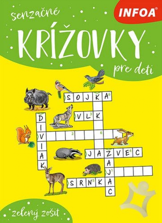 Obrázok Senzačné krížovky pre deti - Zelený zošit
