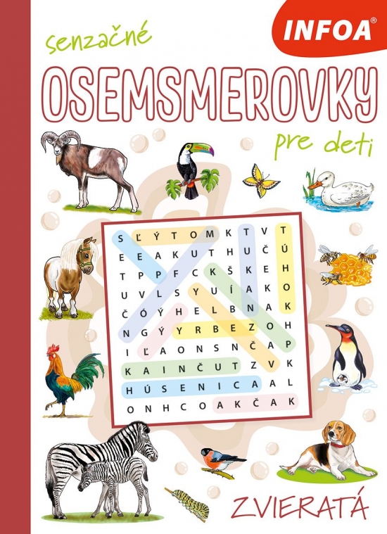 Obrázok Zvieratá - Senzačné osemsmerovky pre deti