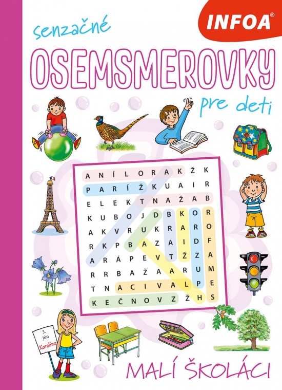 Obrázok Malí školaci - Senzačné osemsmerovky pre deti