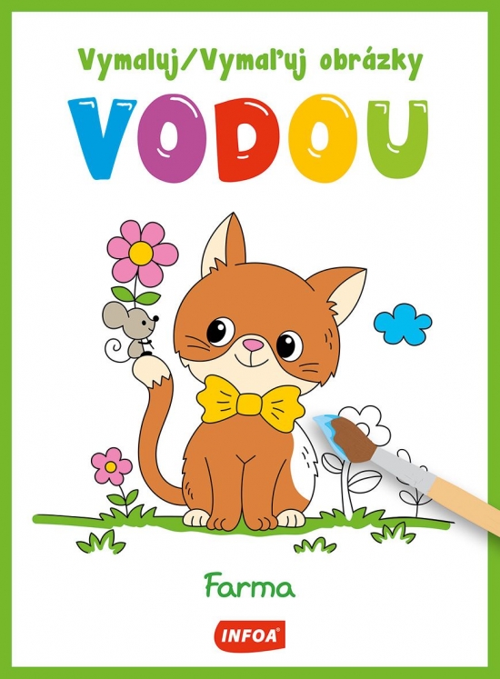 Obrázok Vymaľuj obrázky vodou - Farma