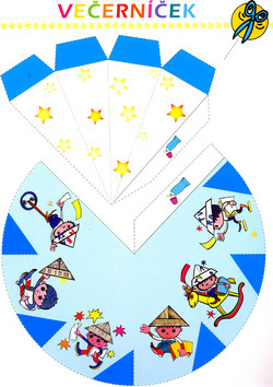 Obrázok Vystřihovánky - Večerníček