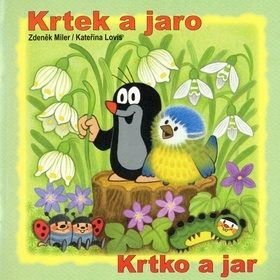 Obrázok Krtek a jaro - omalovánky čtverec