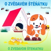 Obrázok O zvědavém štěňátku - omalovánky čtverec