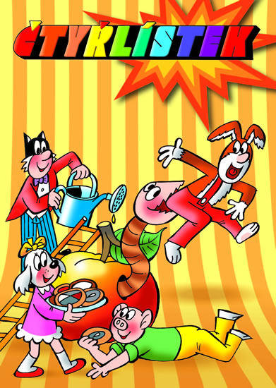 Obrázok Čtyřlístek - omalovánky A4