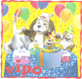 Obrázok Vipo - omalovánky narozeniny