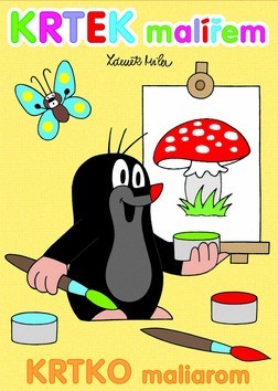 Obrázok Krtek malířem - omalovánky A4