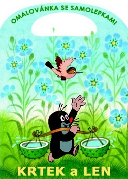 Obrázok Krtek a len - Omalovánka se samolepkami