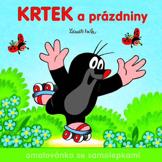 Obrázok Krtek a prázdniny - Omalovánka se samolepkami
