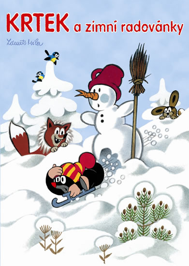 Obrázok Krtek a zimní radovánky - Omalovánky A4