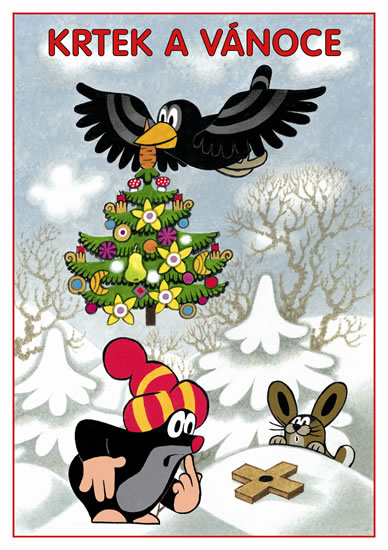 Obrázok Krtek a Vánoce - Omalovánky A5