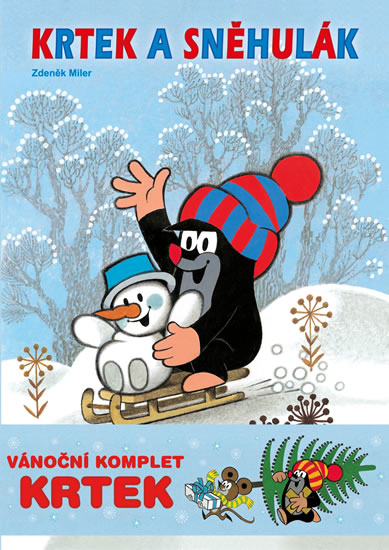 Obrázok Krtek - Omalovánkový vánoční komplet