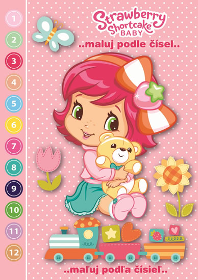 Obrázok Strawberry Shortcake Baby - Maluj podle čísel