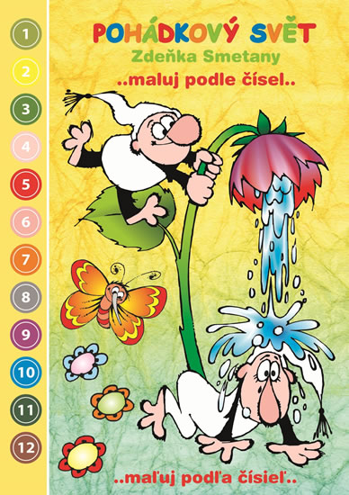 Obrázok Pohádkový svět Zdeňka Smetany ...maluj podle čísel...