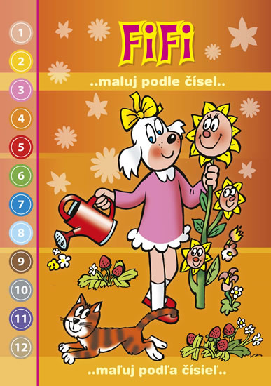 Obrázok Čtyřlístek - Fifi maluj podle čísel - Om