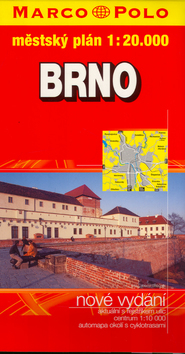 Obrázok Brno 1:20 000 - městský plán