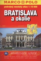 Obrázok Bratislava a okolie atlas 1:10T MSLO