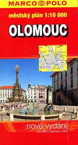 Obrázok Olomouc městský plán 1:10000