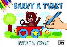 Obrázok Barvy a tvary Omalovánky A5