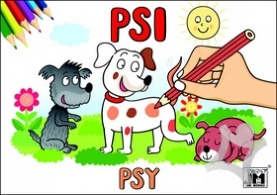 Obrázok Psi Omalovánka A5