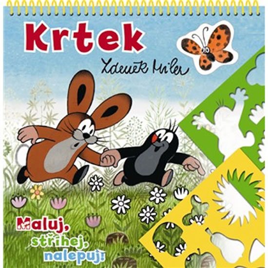 Obrázok Krtek - Maluj, stříhej, nalepuj!