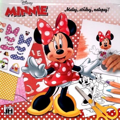 Obrázok Minnie - Maluj, stříhej, nalepuj
