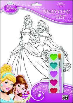 Obrázok Vymaľovanková súprava A4/ Princezné 1