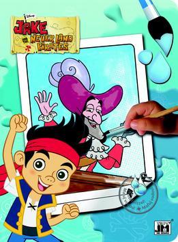 Obrázok Vodová vymaľovanka/ Jake a piráti