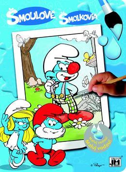 Obrázok Vodová vymaľovanka/ Šmolkovia