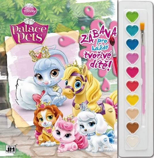 Obrázok Palace Pets - Omalovánky s barvami A4