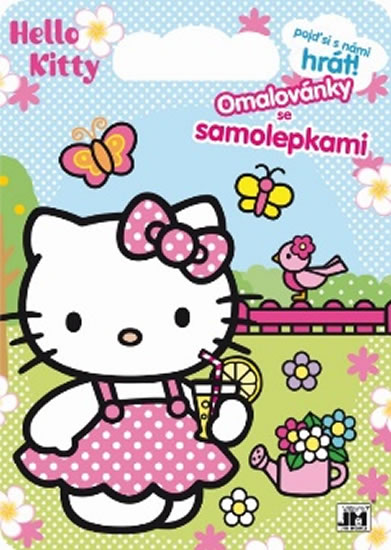 Obrázok Hello Kitty - Omalovánky se samolepkami