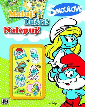 Obrázok Šmoulové - Maluj, lušti, nalepuj!
