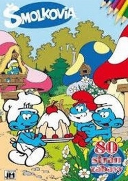 Obrázok 80 strán zábavy/ Šmolkovia