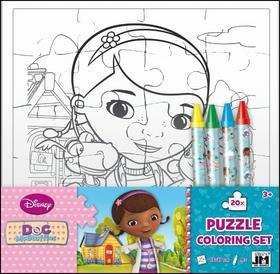 Obrázok Dr. Plyšáková - Omalovánky puzzle