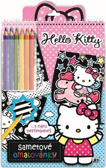 Obrázok Hello Kitty 2 - Sametové omalovánky