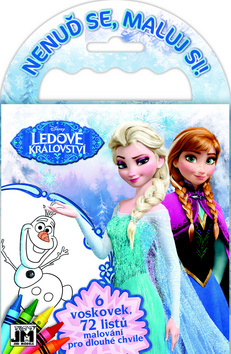 Obrázok Ledové království - Omalovánky na cesty